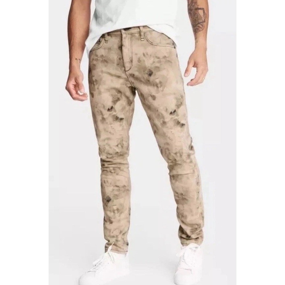 RAG & BONE MENS FIT 1 CLOUD CAMO JEANS Sz 36 36x32 Stretch
